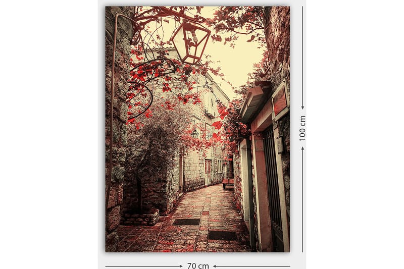 Dekorativ Canvastavla 70x100 cm - Flerfärgad - Inredning - Tavlor & posters - Canvastavla