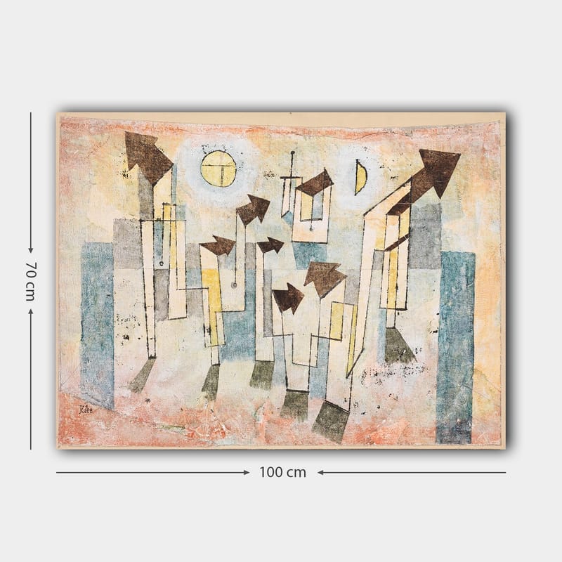 Dekorativ Canvastavla 70x100 cm - Flerfärgad - Inredning - Tavlor & posters - Canvastavla