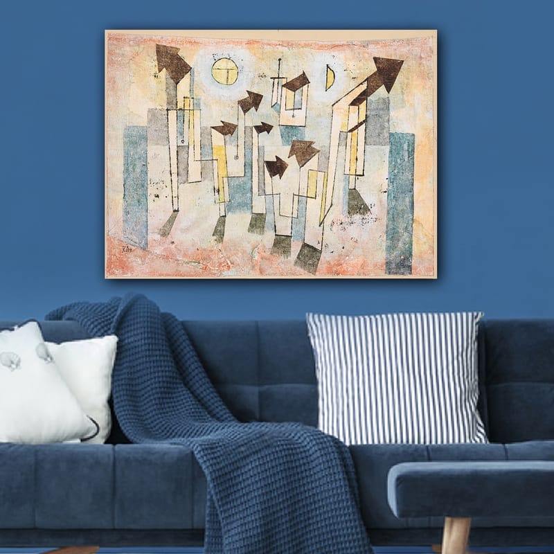 Dekorativ Canvastavla 70x100 cm - Flerfärgad - Inredning - Tavlor & posters - Canvastavla