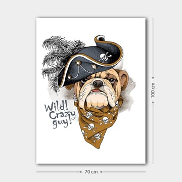 Dekorativ Canvastavla 70x100 cm - Flerfärgad - Inredning - Tavlor & posters - Canvastavla