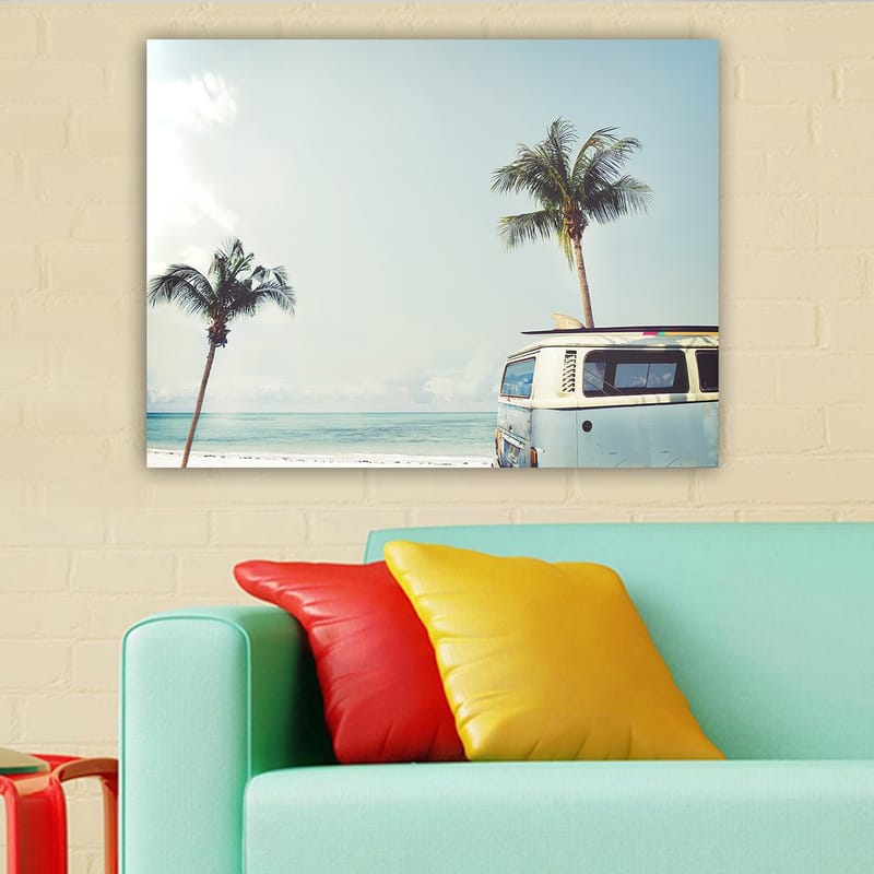 Dekorativ Canvastavla 70x100 cm - Flerfärgad - Inredning - Tavlor & posters - Canvastavla