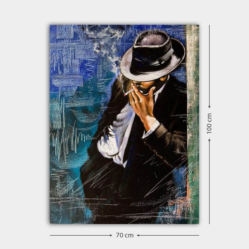 Dekorativ Canvastavla 70x100 cm - Flerfärgad - Inredning - Tavlor & posters - Canvastavla