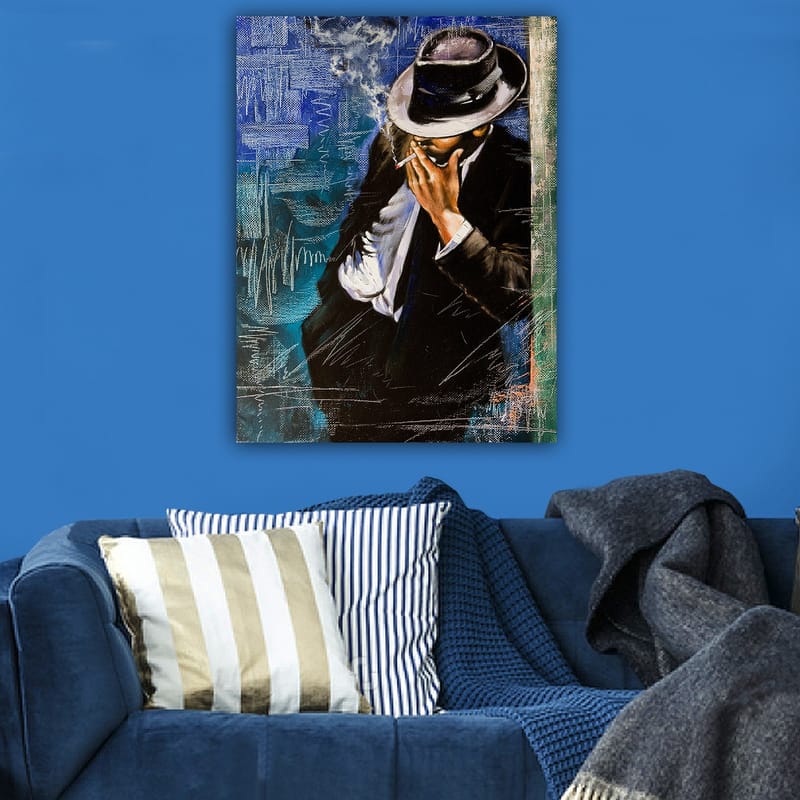 Dekorativ Canvastavla 70x100 cm - Flerfärgad - Inredning - Tavlor & posters - Canvastavla