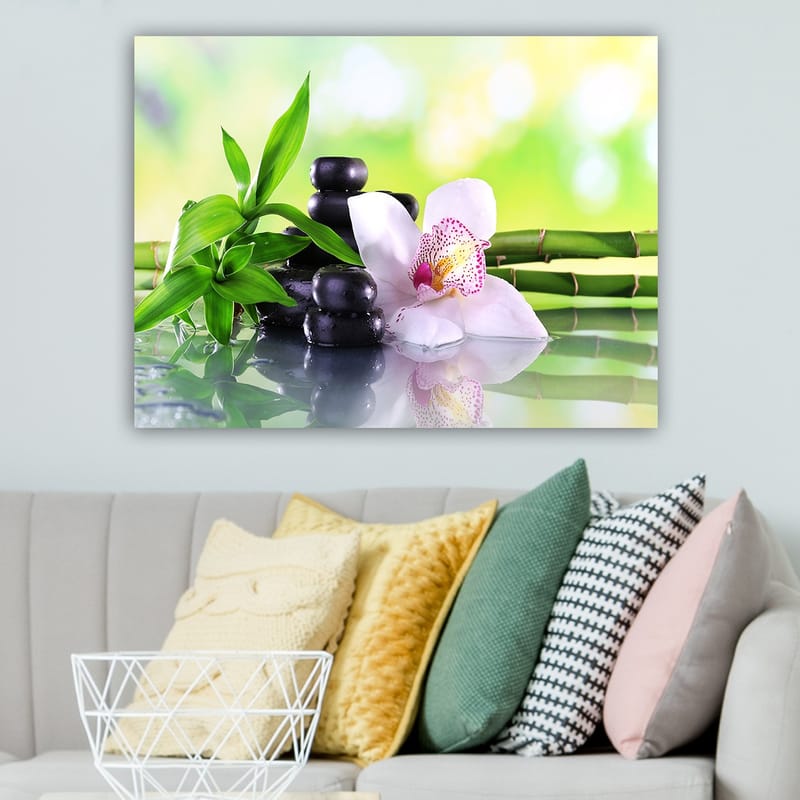 Dekorativ Canvastavla 70x100 cm - Flerfärgad - Inredning - Tavlor & posters - Canvastavla