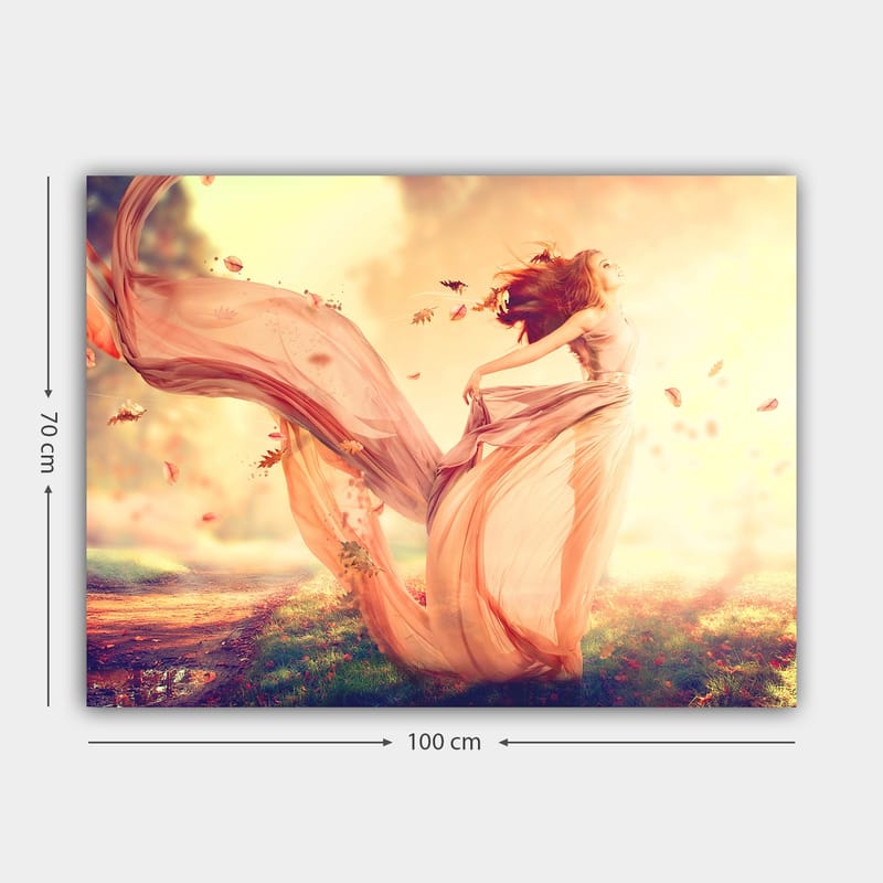 Dekorativ Canvastavla 70x100 cm - Flerfärgad - Inredning - Tavlor & posters - Canvastavla
