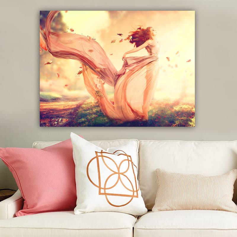 Dekorativ Canvastavla 70x100 cm - Flerfärgad - Inredning - Tavlor & posters - Canvastavla