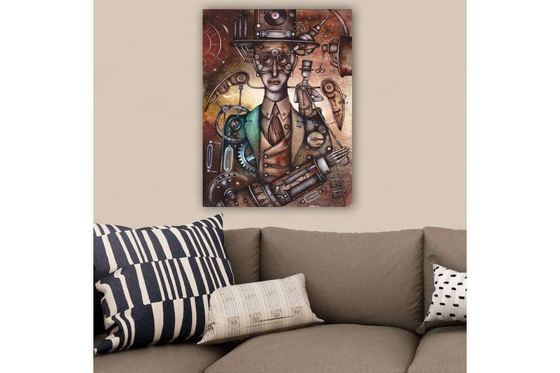 Dekorativ Canvastavla 70x100 cm - Flerfärgad - Inredning - Tavlor & posters - Canvastavla