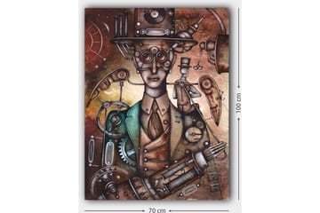 Dekorativ Canvastavla 70x100 cm - Flerfärgad - Inredning - Tavlor & posters - Canvastavla