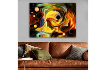 Dekorativ Canvastavla 70x100 cm - Flerfärgad - Inredning - Tavlor & posters - Canvastavla