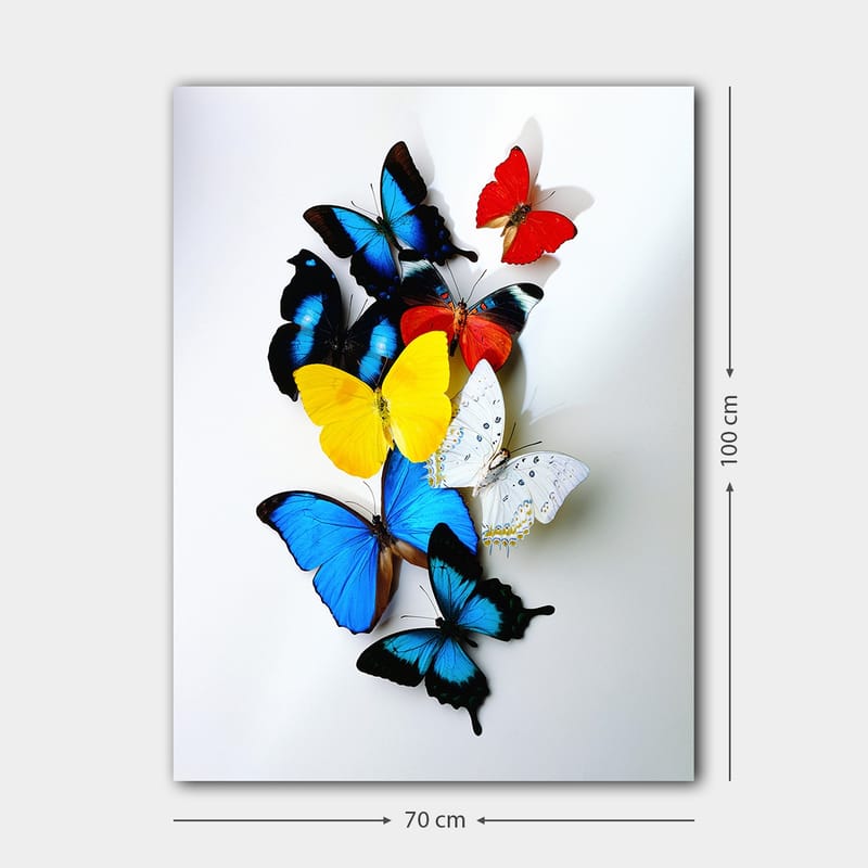 Dekorativ Canvastavla 70x100 cm - Flerfärgad - Inredning - Tavlor & posters - Canvastavla