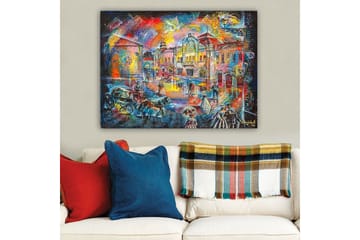 Dekorativ Canvastavla 70x100 cm - Flerfärgad - Inredning - Tavlor & posters - Canvastavla