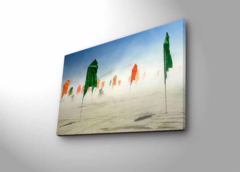 Dekorativ Canvastavla med LED 45x70 cm - Flerfärgad - Inredning - Tavlor & posters - Canvastavla