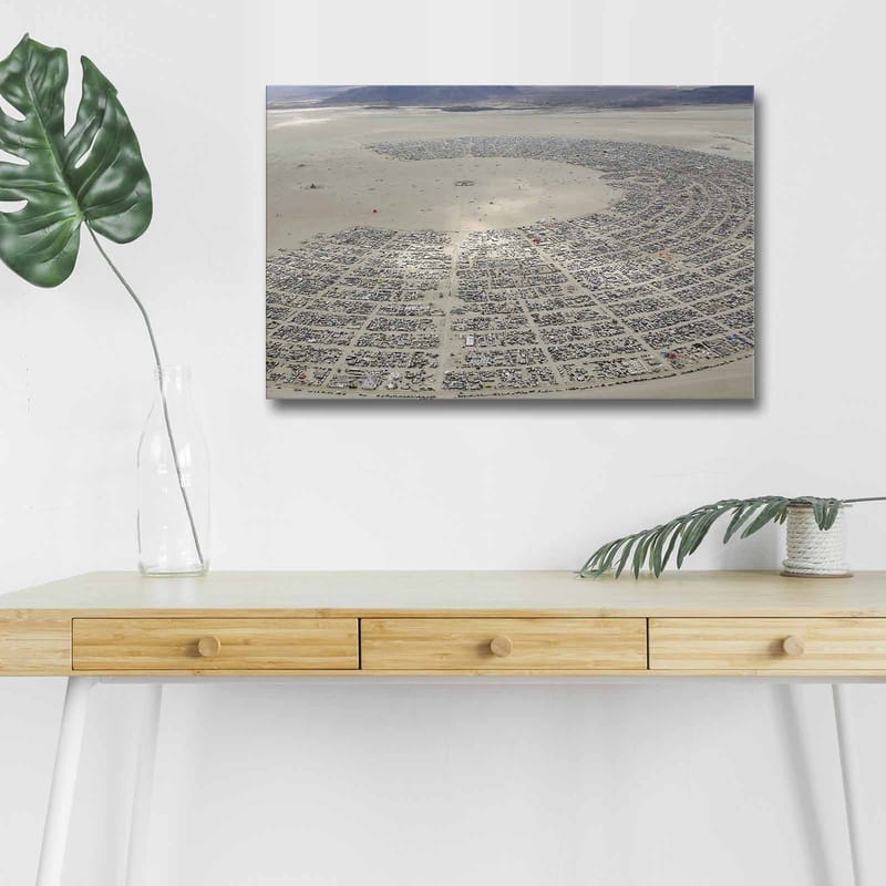 Dekorativ Canvastavla med LED 45x70 cm - Flerfärgad - Inredning - Tavlor & posters - Canvastavla