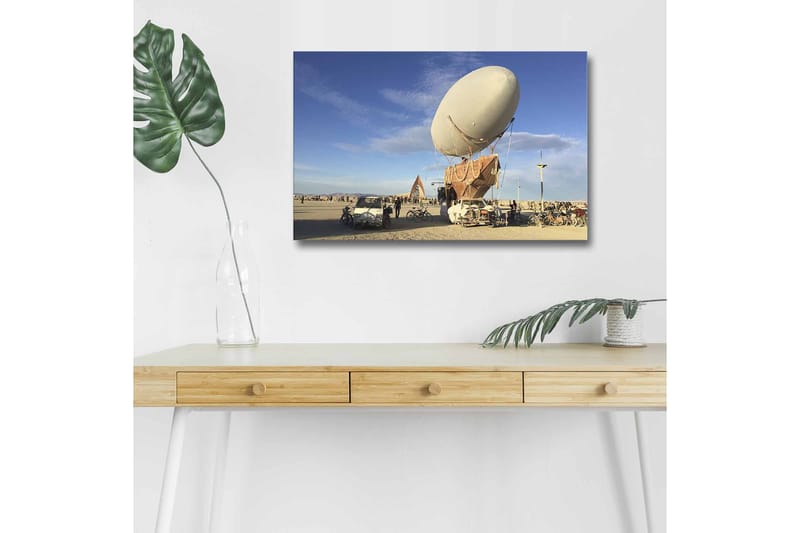 Dekorativ Canvastavla med LED 45x70 cm - Flerfärgad - Inredning - Tavlor & posters - Canvastavla