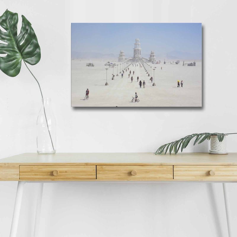 Dekorativ Canvastavla med LED 45x70 cm - Flerfärgad - Inredning - Tavlor & posters - Canvastavla