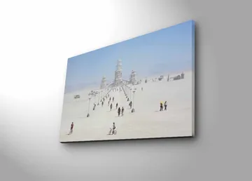 Dekorativ Canvastavla med LED 45x70 cm - Flerfärgad - Inredning - Tavlor & posters - Canvastavla