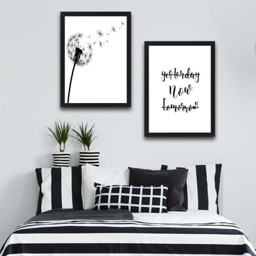 Dekorativ inramad målning 2-Delar 30x40 cm - Flerfärgad - Inredning - Tavlor & posters - Canvastavla