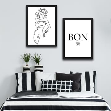 Dekorativ inramad målning 2-Delar 30x40 cm - Flerfärgad - Inredning - Tavlor & posters - Canvastavla
