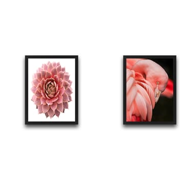 Dekorativ inramad målning 2-Delar 30x40 cm - Flerfärgad - Inredning - Tavlor & posters - Canvastavla
