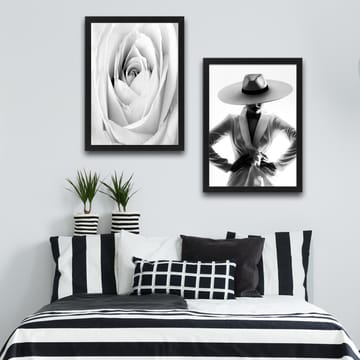 Dekorativ inramad målning 2-Delar 30x40 cm - Flerfärgad - Inredning - Tavlor & posters - Canvastavla