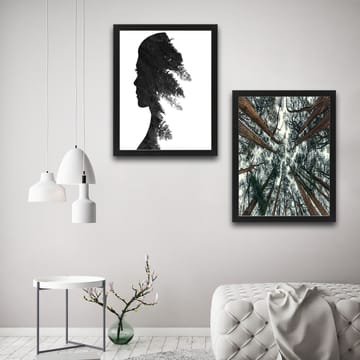 Dekorativ inramad målning 2-Delar 30x40 cm - Flerfärgad - Inredning - Tavlor & posters - Canvastavla