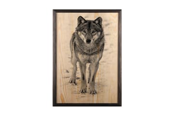 Dekorativ inramad målning  35x50 cm - Flerfärgad - Inredning - Tavlor & posters - Canvastavla