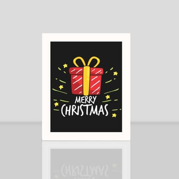 Dekorativ Inramad MDF-målning 24x29 cm - Flerfärgad - Inredning - Tavlor & posters - Canvastavla