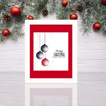 Dekorativ Inramad MDF-målning 24x29 cm - Flerfärgad - Inredning - Tavlor & posters - Canvastavla