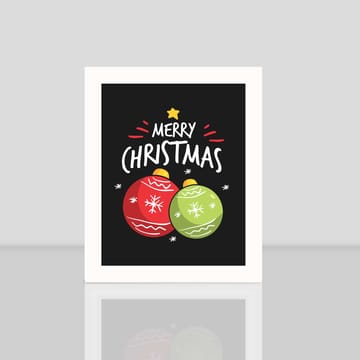 Dekorativ Inramad MDF-målning 24x29 cm - Flerfärgad - Inredning - Tavlor & posters - Canvastavla