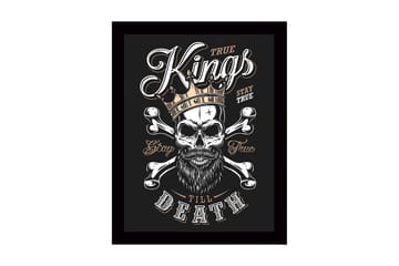 Dekorativ inramad MDF-målning - Flerfärgad - Inredning - Tavlor & posters - Canvastavla
