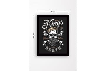 Dekorativ inramad MDF-målning - Flerfärgad - Inredning - Tavlor & posters - Canvastavla