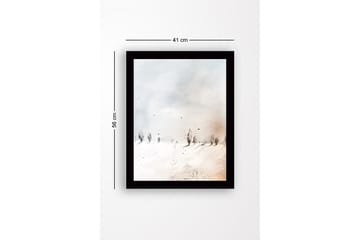 Dekorativ inramad MDF-målning - Flerfärgad - Inredning - Tavlor & posters - Canvastavla