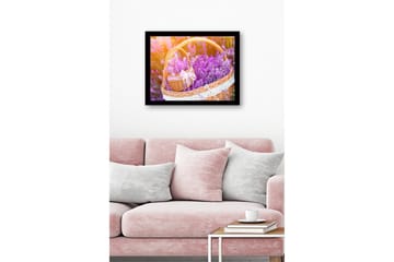 Dekorativ inramad MDF-målning - Flerfärgad - Inredning - Tavlor & posters - Canvastavla