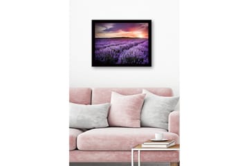 Dekorativ inramad MDF-målning - Flerfärgad - Inredning - Tavlor & posters - Canvastavla