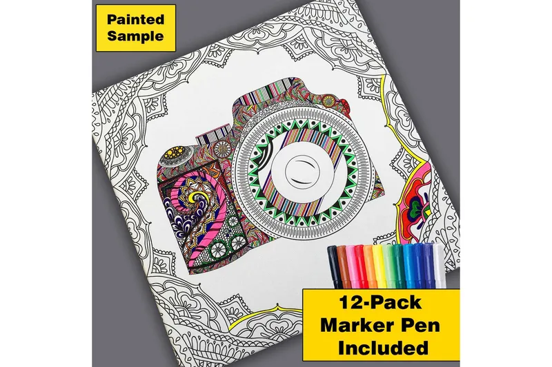 Dekorativ Måla-Själv Canvastavla - Flerfärgad - Inredning - Tavlor & posters - Canvastavla