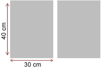 Dekorativ MDF-målning 2 Delar - Flerfärgad - Inredning - Tavlor & posters - Canvastavla