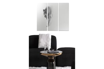 Dekorativ MDF-målning 3-Delar 20x50 cm - Flerfärgad - Inredning - Tavlor & posters - Canvastavla