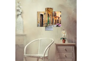 Dekorativ MDF-målning 3 Delar - Flerfärgad - Inredning - Tavlor & posters - Canvastavla