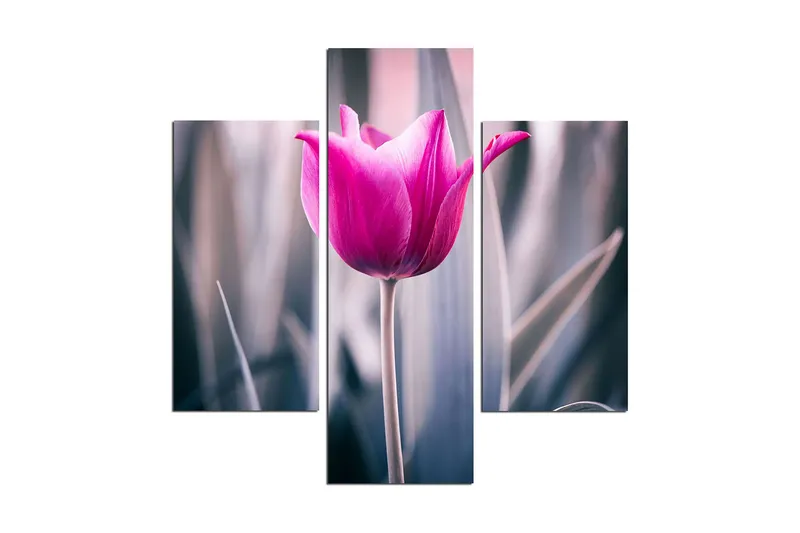 Dekorativ MDF-målning 3 Delar - Flerfärgad - Inredning - Tavlor & posters - Canvastavla