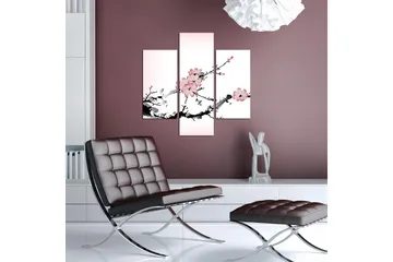 Dekorativ MDF-målning 3 Delar - Flerfärgad - Inredning - Tavlor & posters - Canvastavla