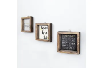 Dekorativ MDF-målning 3 Delar - Flerfärgad - Inredning - Tavlor & posters - Canvastavla