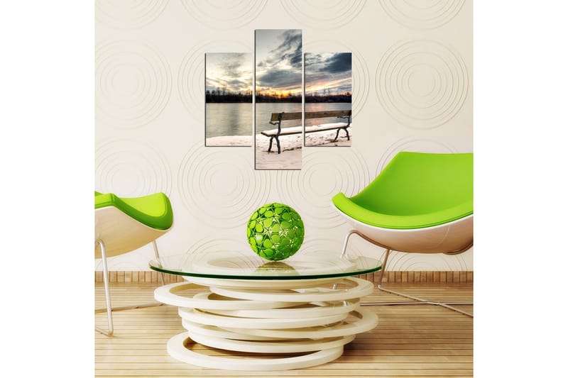 Dekorativ MDF-målning 3 Delar - Flerfärgad - Inredning - Tavlor & posters - Canvastavla