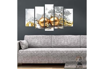 Dekorativ MDF-målning 5-Delar 20x60 cm - Flerfärgad - Inredning - Tavlor & posters - Canvastavla