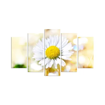 Dekorativ MDF-målning 5-Delar 20x60 cm - Flerfärgad - Inredning - Tavlor & posters - Canvastavla