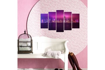 Dekorativ MDF-målning 5 Delar - Flerfärgad - Inredning - Tavlor & posters - Canvastavla