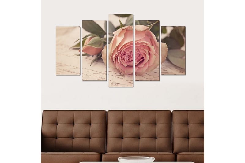 Dekorativ MDF-målning 5 Delar - Flerfärgad - Inredning - Tavlor & posters - Canvastavla