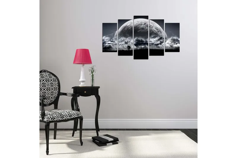 Dekorativ MDF-målning 5 Delar - Flerfärgad - Inredning - Tavlor & posters - Canvastavla