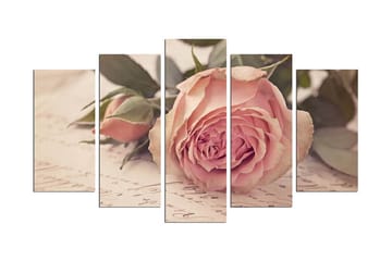 Dekorativ MDF-målning 5 Delar - Flerfärgad - Inredning - Tavlor & posters - Canvastavla