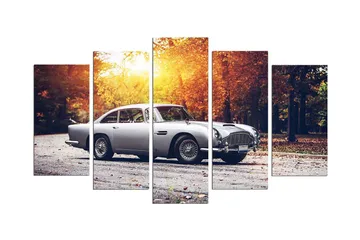 Dekorativ MDF-målning 5 Delar - Flerfärgad - Inredning - Tavlor & posters - Canvastavla