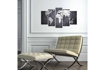 Dekorativ MDF-målning 5 Delar - Flerfärgad - Inredning - Tavlor & posters - Canvastavla